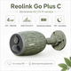 Внешняя IP-камера видеонаблюдения Reolink Go Plus C Series G330-C 4 МП IP65 4G LTE 1/2.7" Green - изображение 2