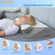 Ортопедическая подушка для шеи против храпения и боли Sleep Apnea Pillow Серая - изображение 2