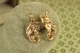 Сережки Xuping Jewelry Купава 2,9 см золотисті - зображення 2