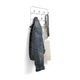 Дверная вешалка 59,69x36,19x10,16 см белая Estique Multifunktionale Türgarderobe Umbra - изображение 5