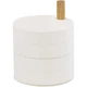 Шкатулки для ювелирных изделий YAMAZAKI 3408, 10 x 12,2 x 10, белые - изображение 1
