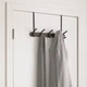 Вешалка 42x9,5x7,5 см серая Brella Wandgarderobe Umbra - изображение 4