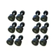 Уретановый гантельный ряд Generation Fitness FF51D4B-12,5/25kg (6 пар) 225 кг - изображение 1