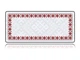 Ігровий килимок для миші XXL WorkPlaceShop Ukrainian Ornament White — ігрова поверхня Desk Mat з українським орнаментом, великий килимок для клавіатури та миші, Speed поверхня 300х800 мм - зображення 1