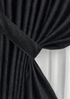 Комплект готових штор VR-Textil Софт № 2022ш Чорний 200х270 см 2шт (32-422) - зображення 5