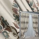Комплект готовых штор VR-Textil с вышивкой гладью № 2051ш Бежевый 100х270 см 2шт (31-0040) - изображение 1