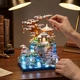 Конструктор Китайский дом Сакура с LED подсветкой 2436 деталей с водопадом для детей и взрослых - изображение 8