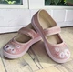 Закриті ортопедичні тапочки на липучці для дівчинки змінне взуття в садок Waldi Аліна Ромашки рожеві 29(устілка 18,5см) - зображення 4