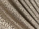 Комплект готовых штор VR-Textil Софт Вензель № 2043ш(Б) Бежевый с шоколадным 150х275 см 2шт (33-1062) - изображение 5