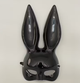 Маска Зайка Playboy карнавальная для парня и девушки универсальная, сексуальная маска Заяц плейбой Черный - изображение 6