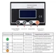Контролер заряду для сонячних батарей ECGSOLAX MPPT 60А 12V 24V 36V 48V Auto - зображення 6