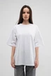 Футболка жіноча оверсайз White 7XL - зображення 2