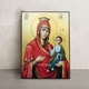 Иверская икона Пресвятой Богородицы (Вратарница) 20 × 26 см - изображение 1
