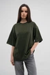 Футболка жіноча оверсайз Khaki 7XL - зображення 1
