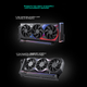 Комплект удлинительных кабелей PHANTEKS PCI-E 5.0 Black с поворотным вертикальным кронштейном / Универсальный корпус ATX на 7 слотов / Подсветка ARGB / Защита от электромагнитных помех / Видеокарта 5090 - изображение 5