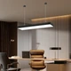 Подвесной светильник Dengling Office LED линейный 120x10 см черный - изображение 5