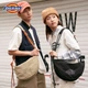 Сумка через плечо Dickies, вместительная сумка для поездок на работу и обратно, для мужчин и женщин, новая модная повседневная спортивная сумка 2025 года, сумка для велосипедных путешествий и пельменей. - изображение 4