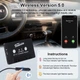 Автомобильный аудиоадаптер Beianshu ZHX-008 AUX кассета с Bluetooth 5.1, MP3-плеер для iPhone Samsung, Xiaomi Black - изображение 8