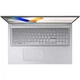 Ноутбук ASUS Vivobook 17 X1704VA-AU1067 (4711636467636 ), Intel Core 5 120U / 17.3″ / RAM 16 ГБ DDR5 / SSD 512 ГБ / Intel Graphics / Без ОС / Сірий - изображение 4