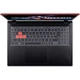 Ігровий ноутбук Acer Nitro Lite 16 NL16-71G-57M9 (NH.DAAEX.002), Intel Core i5-13420H / 16" / 165 Гц / IPS / RAM 16 ГБ DDR5 / SSD 512 ГБ / RTX 3050 / DOS / Чорний з жовтогарячим - зображення 3