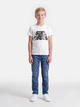 Подростковая футболка для мальчика OVS 1799432 146 см White (8056781058244) - изображение 3