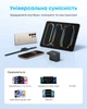 Мережевий зарядний пристрій Anker Charger - 70W, 3xUSB-C PD 3.0 & 1xUSB-A Black (A121CG11) - зображення 7