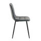 Стілець TED New Dark Grey Velvet - зображення 3