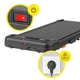 Беговая дорожка для ходьбы Cornix Lexi Walking Pad с функцией вибрации Black - изображение 4