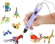 3D ручка з LCD дисплеєм Pen 2 3D принтер для малювання ФІОЛЕТОВА - изображение 3