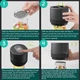 Автоматическая вакуумная упаковка для банок Mason Jar Черный Б/У - изображение 3