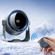 Настольный вентилятор портативный Remzona Fan Turbo 3.5W со встроенным usb аккумулятором и охлаждением в комнату беспроводной компактный мини кондиционер HMF-03GR ручной аккумуляторный малошумный охладитель миникондиционер домашний для комнаты офиса дачи - изображение 3