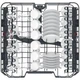 Посудомоечная машина Whirlpool встраиваемая, 14компл., a+++, 60см, дисплей, инвертор, 3я корзина, белый wic3c33pfe - изображение 9