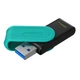 Флеш-накопичувач Kingston USB 3.2 DT Exodia S 128GB Black/Turquoise - зображення 3