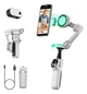 Триосьовий стабілізатор AOCHUAN Professional Gimbal Stabilizer for Smartphone SMART P2 White - изображение 4