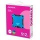 Портативний SSD ADATA SD620 512GB USB 3.2 520/460Mb/s Blue - изображение 2