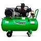 Компресор масляний Helper HP - 1095 100 л 3200 Вт 10 бар поршневий для гаража СТО майстерні з ремінним приводом трициліндровий компресор електричний для фарбування підкачки шин пневмоінструменту повітряний компактний продуктивний - зображення 3