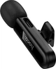 Бездротова мікрофонна система Hoco L20 Fair (Lightning) Black (6942007655484) - зображення 3