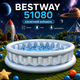 Дитячий надувний басейн Bestway 51080 «Космічний корабель» - зображення 2