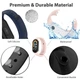 Ремешок Metall-Silicone с металлическим креплением для Xiaomi Mi Band 8/8 NFC, Mi Band 9, Mi Band 10 Original Design Ivory White - изображение 8
