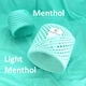 Трикотажная пряжа Мармелад 65 м 9-11 мм Light Menthol Светлый ментол - изображение 2