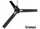 Вентилятор потолочный Cronos FC11-120 Czarny 120 см 30 Вт 230 об/мин с таймером и пультом ДУ Черный - изображение 4