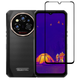Защитное стекло LUX для Oukitel WP55 / WP55 Pro / WP55 Ultra / WP55s полная проклейка черный - изображение 1
