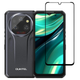 Защитное стекло LUX для Oukitel WP39 / WP39 Pro полная проклейка черный - изображение 1