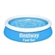 Надувний басейн Bestway 57392 183х51 см для дітей та сім’ї високоякісний матеріал міцний дитячий басейн літній відпочинок пляжний басейн надувний для водних розваг - изображение 7