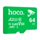 Карта пам'яті Hoco microSDXC, 64 Гб., Зелений - 651263 - зображення 1
