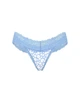 Женские трусики Victoria's Secret (7391839128126) Wink Lace-Trim Thong XL голубые - изображение 3