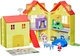 Набір ігровий Peppa Pig Великий будиночок Пеппи 80 см + фігурки та аксесуари G0508 (5010996308092) (955555918087261) - Уцінка - зображення 5