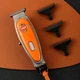 Тример акумуляторний VGR V-263 ORANGE, 4 насадки, LED дисплей - изображение 8