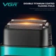 Електробритва VGR V-307 GREEN шейвер, подвійне лезо, 2000mAh, 9000 RPM - изображение 8