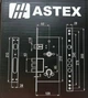 Корпус замка ASTEX 252 R-C під серцевину - изображение 10